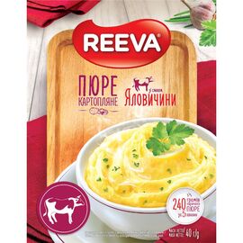 Piure cartofi REEVA, vita, 40 g