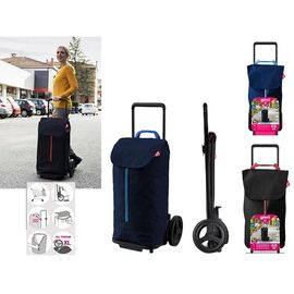 Sacă cărucior Gimi Komodo, 50 l, 30 kg, Roți mari