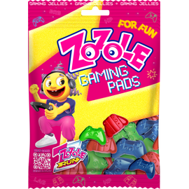 Bomboane jele MIESZKO Zozole Gaming pade, 75 g