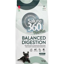 Супер-премиум корм SALUTE360, Ягненок, рис, Для взрослых собак, 12кг