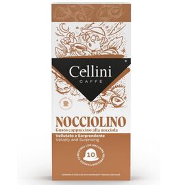 Băutură de cafea Cellini Nocciolino, capsule, 10 buc