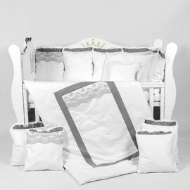 Set in patut PERNAMEA Royal, 8 piese, Gri