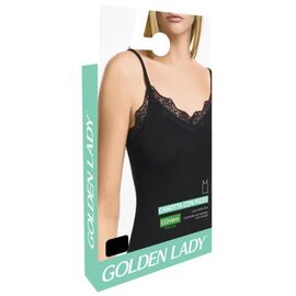 Top dame GOLDEN LADY cu dantela, Bianco 3-M