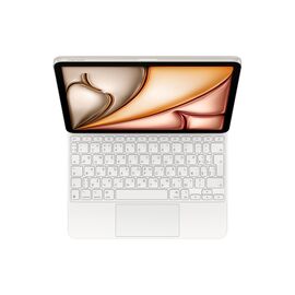 Husă cu tastatură Apple Magic Keyboard for iPad Air 11-inch (M3), Russian, White