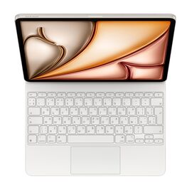 Husă cu tastatură Apple Magic Keyboard for iPad Air 13-inch (M3), Russian, White