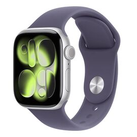 Ceas inteligent Apple Watch Series 11, GPS, 42mm, Silver Aluminium Purple Fog, S/M
