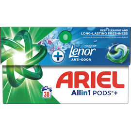 Capsule pentru spălare Ariel Pods Touch of Lenor, 38 spălări