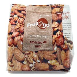 Amestec de nuci FRUIT2GO, 200 g