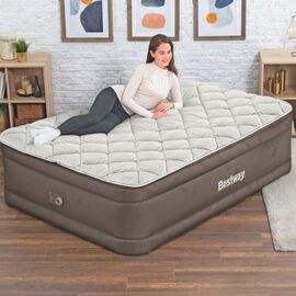 Надувной матрас BESTWAY со встроенным электронасосом 220 V,  203x152x51 см