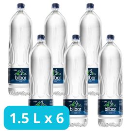 SET Apa minerala BILBOR naturala, necarbogazificata, 1.5 L х 6 buc