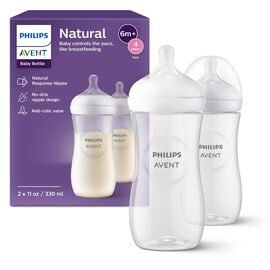 Набор 2 бутылочки Philips Avent Natural, 330 ml
