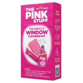 Set pentru curatarea geamurilor THE PINK STUFF, 850 ml