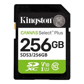 Cartela de memorie SD KINGSTON Canvas Select Plus, 256GB