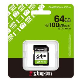 Card de memorie SD Kingston Canvas Select Plus 64GB