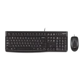 Logitech Desktop MK120 USB, Keyboard + Mouse, US INT'L - EER, bl
