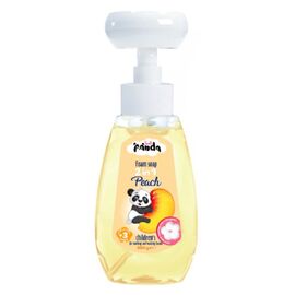 Sapun spuma SMALL PANDA Peach, Pentru copii, 2 in 1, 300 ml