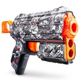 Blaster X-SHOT Skins Flux Illustrate cu 8 cartuse