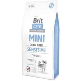 Hrana uscata BRIT Care Mini Sensitive GF, Pentru caini, Cu carne de vanat, 7 kg
