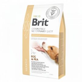 Hrana uscata BRIT GF VD Hepatic pentru câini, cu oua si mazare, 2 kg