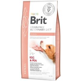 Hrană uscata BRIT GF VD Renal, Pentru caini, Cu oua si mazare, 12 kg