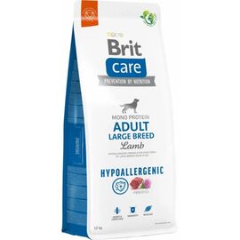 Hrana uscata BRIT Adult Hypoallergenic, Pentru caini de talie mare, Cu miel si orez, 12 kg