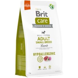 Hrana uscata BRIT Adult Hypoallergenic, Pentru caini de talie mica, Cu miel si orez, 7 kg