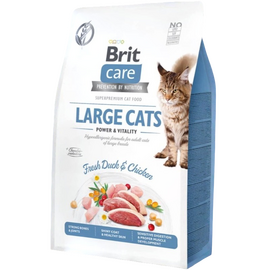 Hrana uscata BRIT GF Power pentru pisici de rasa mare, cu rata si pui, 7 kg