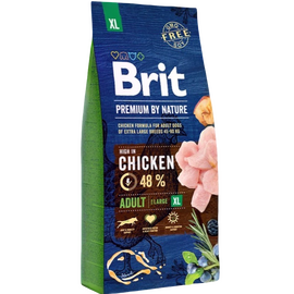 Hrana uscata BRIT Premium Adult pentru câini XL, cu pui, 15 kg