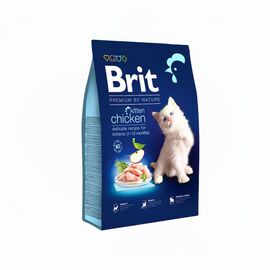 Hrana uscata BRIT Premium Kitten pentru pisoi, cu pui, 8 kg