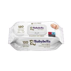 Влажные салфетки BABYBELLA, 120 шт