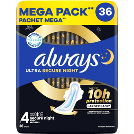 Absorbante igienice ALWAYS Ultra Quatro S4, 36 buc.