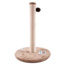 Suport Pushistik pentru ascutit gheare pisici, rotund, oliva, 50x38 cm