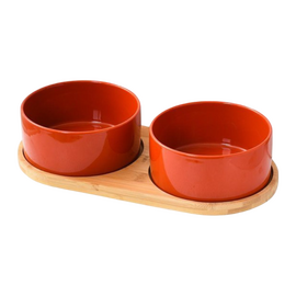 Strachina din ceramica dubla, 11cm, 300 ml
