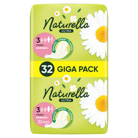Absorbante igienice NATURELLA Ultra Quatro S3, 32 buc.