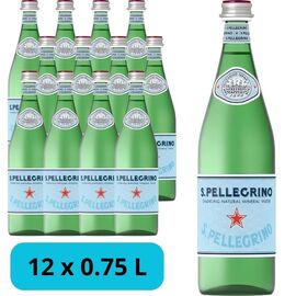 Набор SAN PELLEGRINO GLASS, Газированная вода, 0.75 л, 12 шт