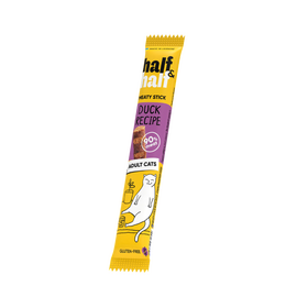 Мясная сушеная палочка HALF&HALF, для кошек, с уткой, 5 г