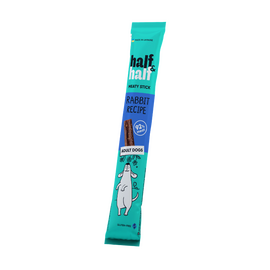 Мясная сушеная палочка HALF&HALF, для собак, с кроликом, 12 г