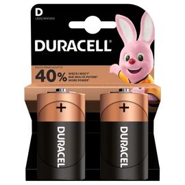 Baterii DURACELL, tip D (LR20), 2 buc