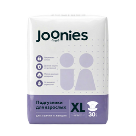 Подгузники для взрослых JOONIES Med Adult XL, 30 шт.