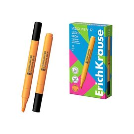 Marker textmarker ERICHKRAUSE Visioline V-17 Light Neon, portocaliu