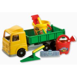 Set de jucarii pentru nisip ANDRONI, camion cu set de unelte, 49 cm