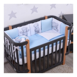 Set de lenjerie de pat pentru copii VERES Teddy Boy-2 220.36, 6 piese