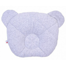 Pernă ortopedică pentru copii VERES Velour Grey Melange 140.1.03