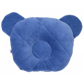 Pernă ortopedică pentru copii VERES Velour Blue Deep 140.1.06