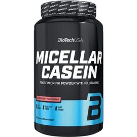Proteina BIOTECHUSA Micellar Casein, capsuni, 908 g