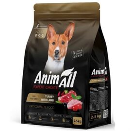 Hrana uscata pentru caini ANIMALL Medium Turkey & Lamb de talie medie si mare, 2.5 kg