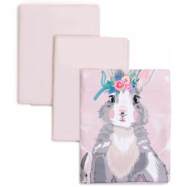 Lenjerie de pat VERES Summer Bunny 154.7.04, 3 buc., roz
