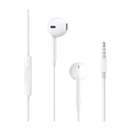 Căști HELMET 3,5 mm cu microfon M1, albe
