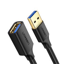 Удлинитель USB UGREEN 3.0 US129, 1,5 м, черный