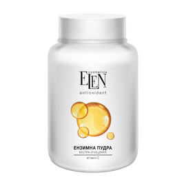 Pudră enzimatică pentru curățarea feței ELEN COSMETICS Antioxidant cu vitamina C, 50 g